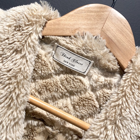 OOAK Vegan Shearling Coat - Picture 9 of 11